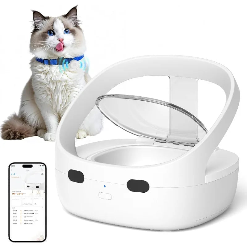 RFID Selective Cat Feeder with Ice Pack Cooling