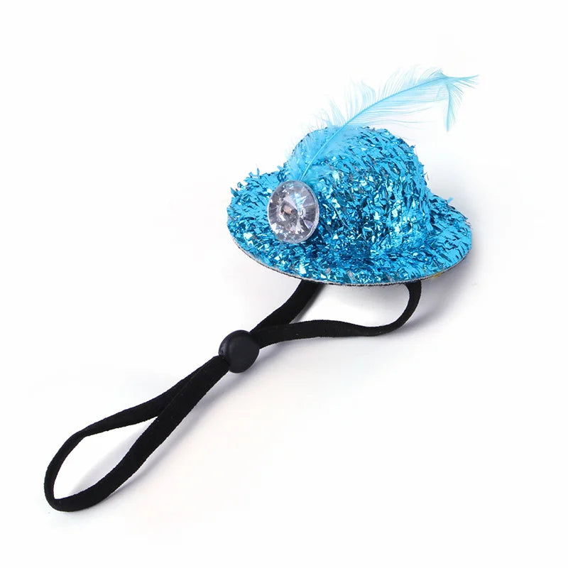 Adjustable Mini Party Hat for Hamsters, Rats & Guinea Pigs