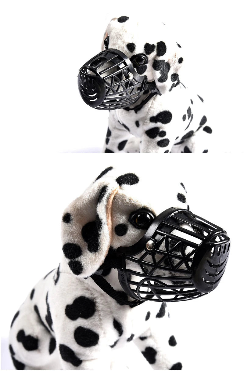 Adjustable Basket Muzzle for Dogs — 7 Sizes