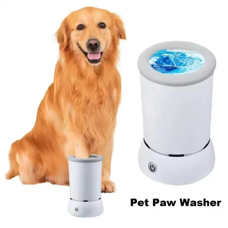 Electric Dog Paw Washing Cup | One-Touch Auto Clean