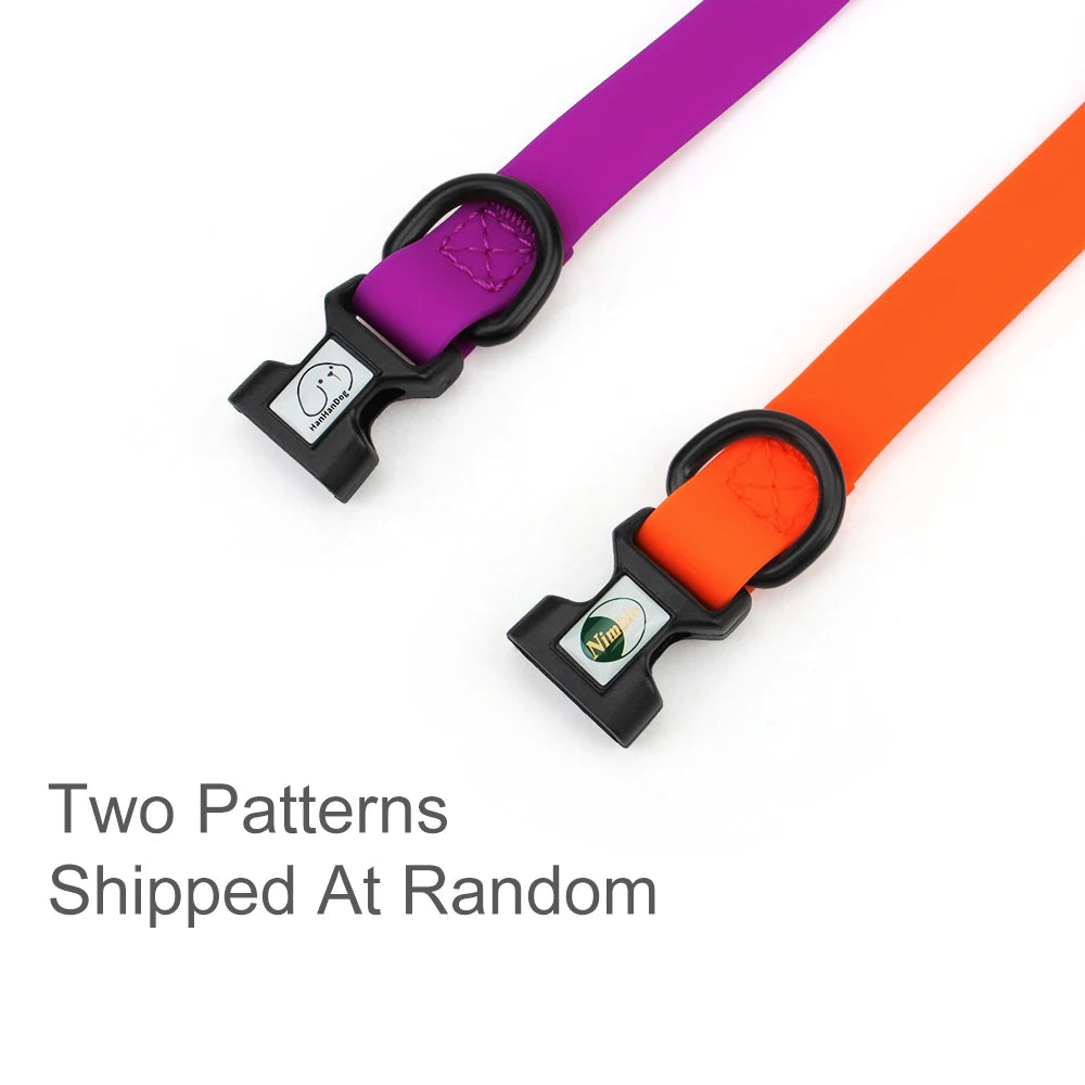 Waterproof Adjustable Pet Collar for Dogs & Cats