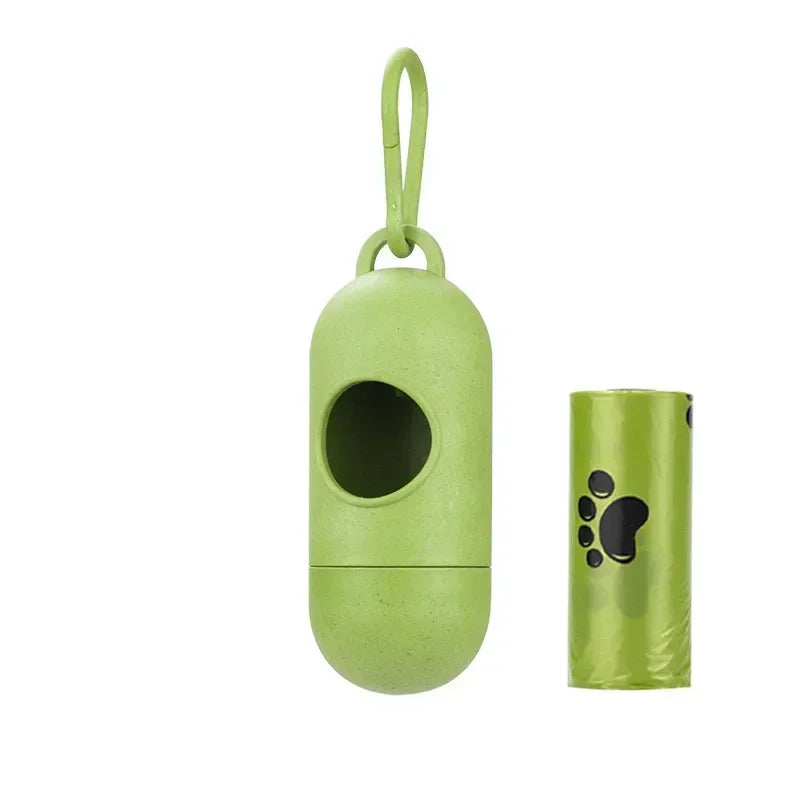 Dog Poop Bag Dispenser with Waste Bags - Convenient Holder for Dog Walks