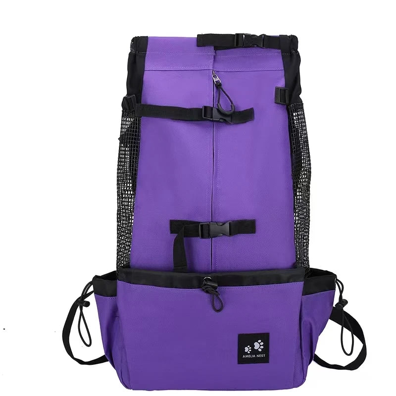 Breathable Dog Backpack Carrier for Small Dogs