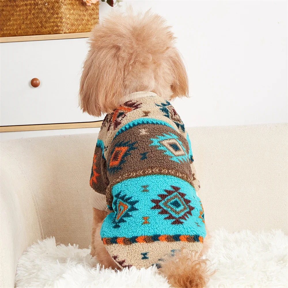 Newest Woolen Sweater for Small Dogs Warm Fleece Spring Autumn Pet Dog Clothes Chihuahua Schnauzer Puppy Pullovers Outfits