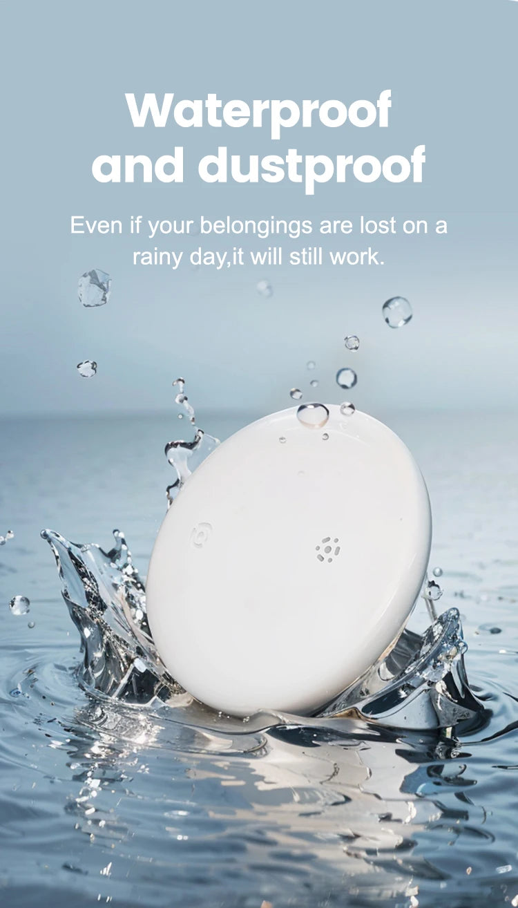 Google Find Hub Smart Location Tag for Android — Pet Collar, Keys & Bags