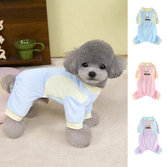 Summer Dog Cooling Jumpsuit - Ice Silk Breathable Quick-Dry Mesh Vest