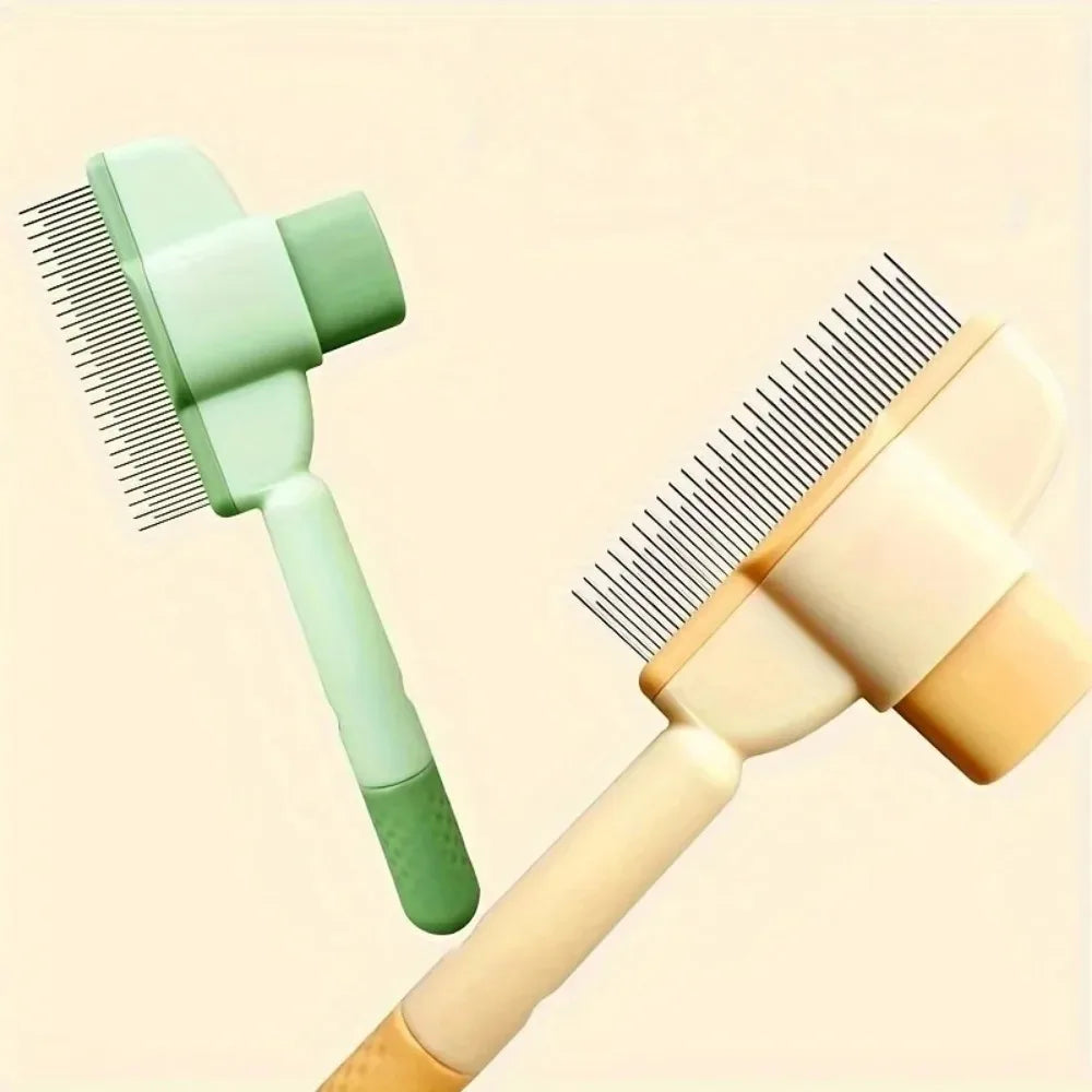 Self-Cleaning Grooming Comb for Dogs & Cats