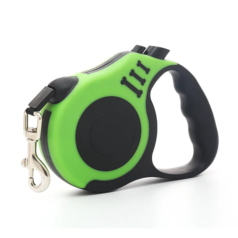 Laisse Rétractable pour Chien - Laisse Extensible Automatique pour Chiens de Petite à Moyenne Taille