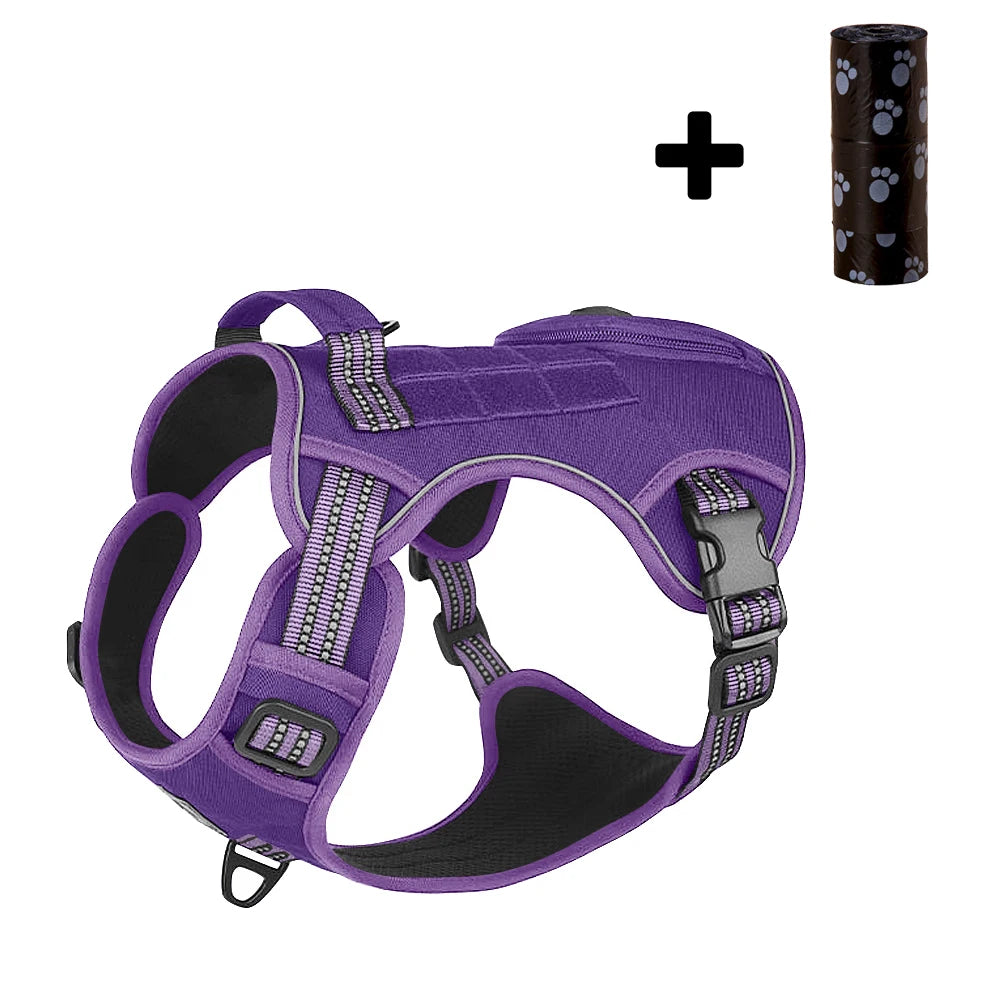 No-Pull Dog Vest Harness with Handle & Reflective Straps