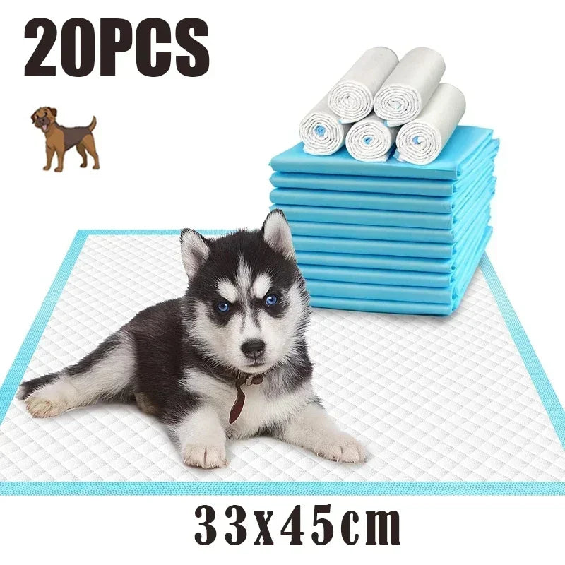 Super Absorbent Disposable Puppy Training Pads — Quick-Dry Surface for Fast, Clean Results