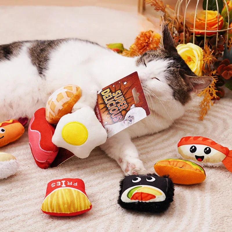 Bite-Resistant Plush Catnip Toy
