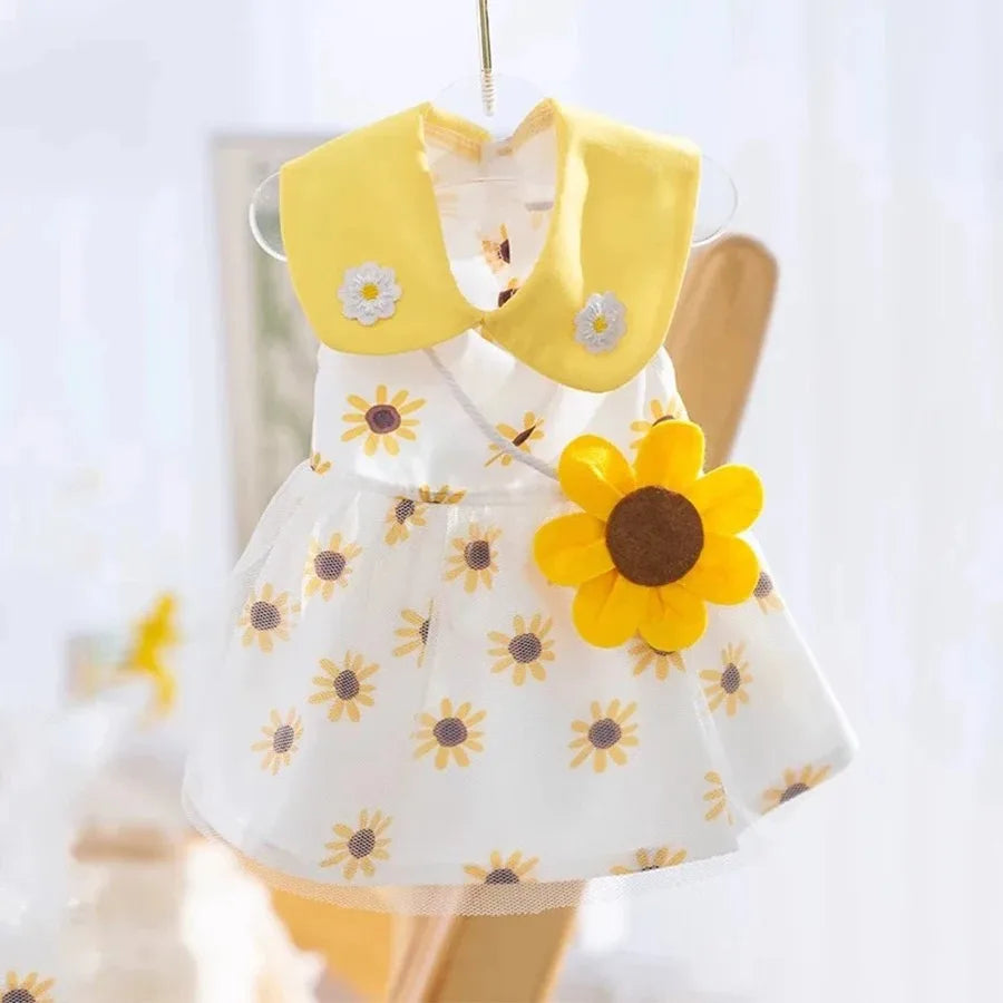 Robe d'été pour chien - Vêtements mignons pour petits chiens et chiots