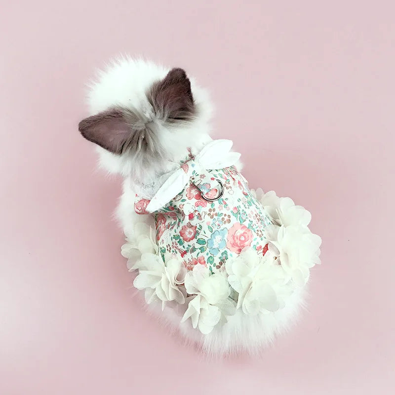 Adjustable Harness & Leash Set for Rabbits & Kittens
