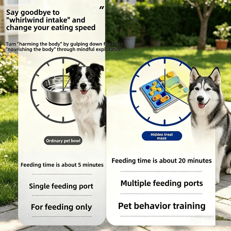 Treat Dispensing Dog Puzzle Toy – Interactive IQ Training Feeder for Small & Medium Dogs