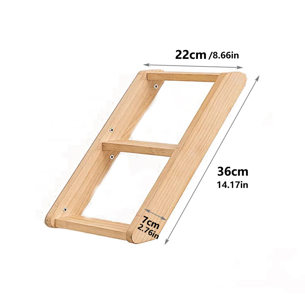 Wall-Mounted Cat Climbing Shelves & Perches