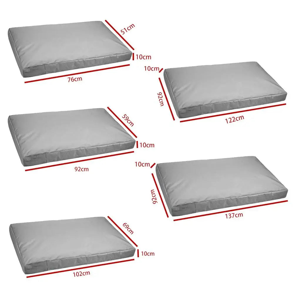 Waterproof Oxford Dog & Cat Bed Cover – Washable Replacement Cover