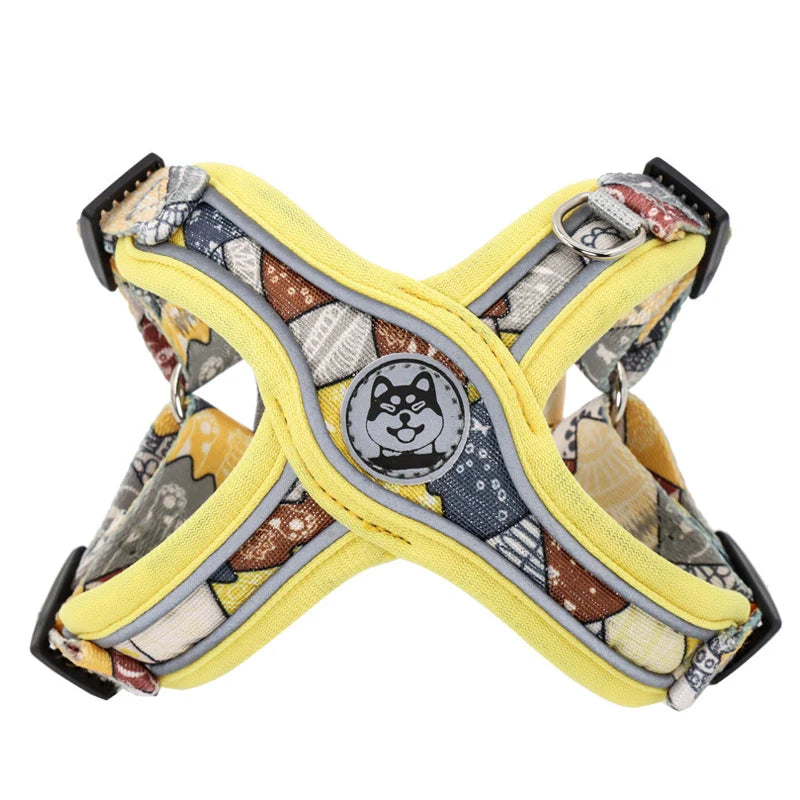 Adjustable Dog Harness & Leash Set