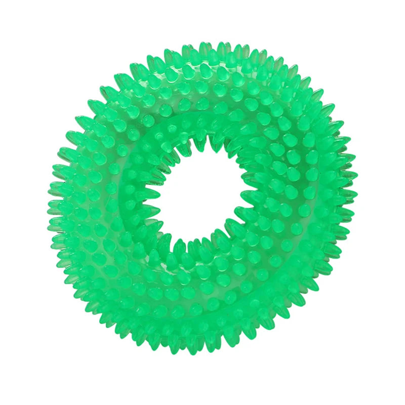 Squeaky Donut Chew Toy for Small & Medium Dogs