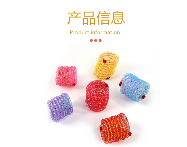 Jouets interactifs et colorés pour chats et chatons