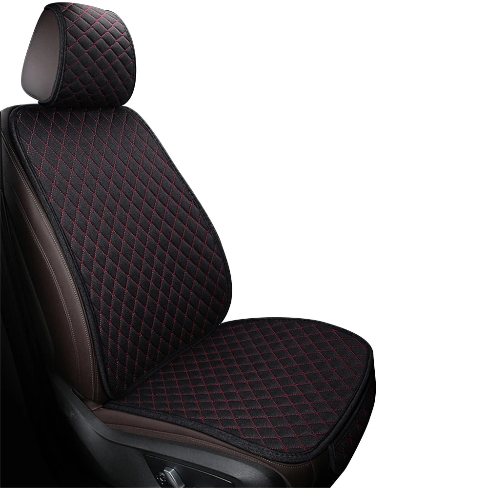 Universal Breathable Flax Car Seat Cover & Cushion Protector