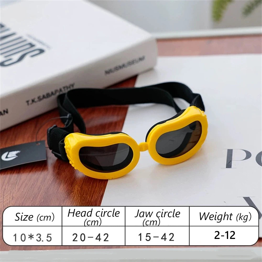 UV & Windproof Sunglasses Goggles for Small Dogs & Cats
