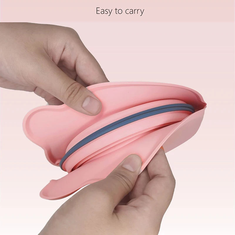 Foldable Silicone Travel Bowl for Dogs & Cats
