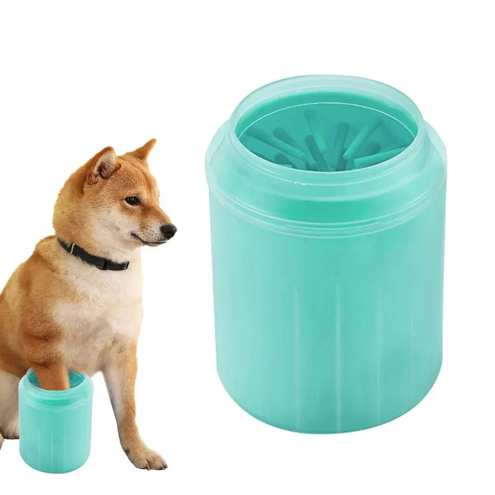 1 coupe de nettoyage de pattes pour animaux de compagnie et outil de lavage de pattes pour chiens