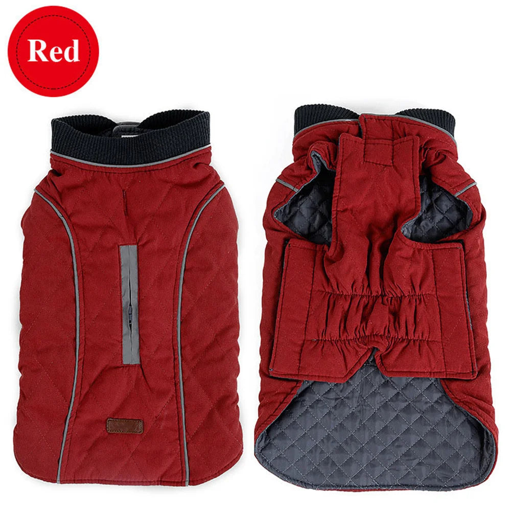 Warm Reflective Winter Jacket for Dogs — XS to 3XL