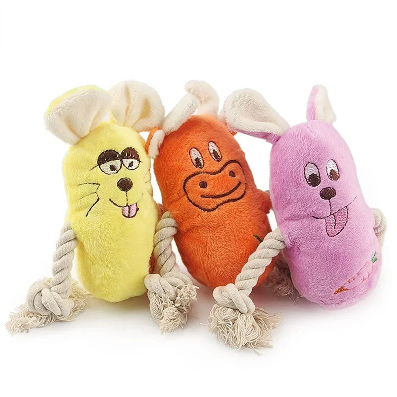 Squeaky Plush Chew Toy for Dogs