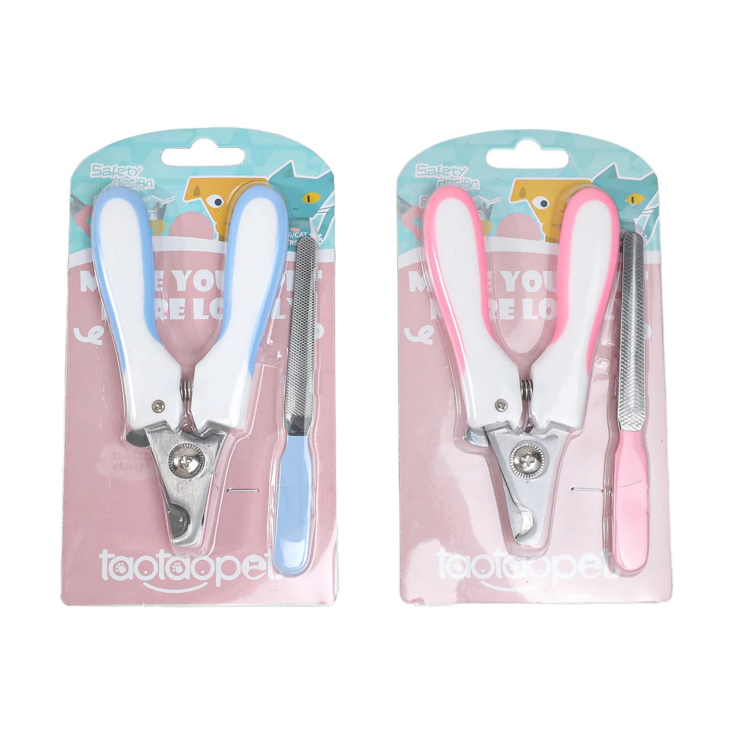 Pet Nail Clippers - Stainless Steel Grooming Tool for Dogs and Cats