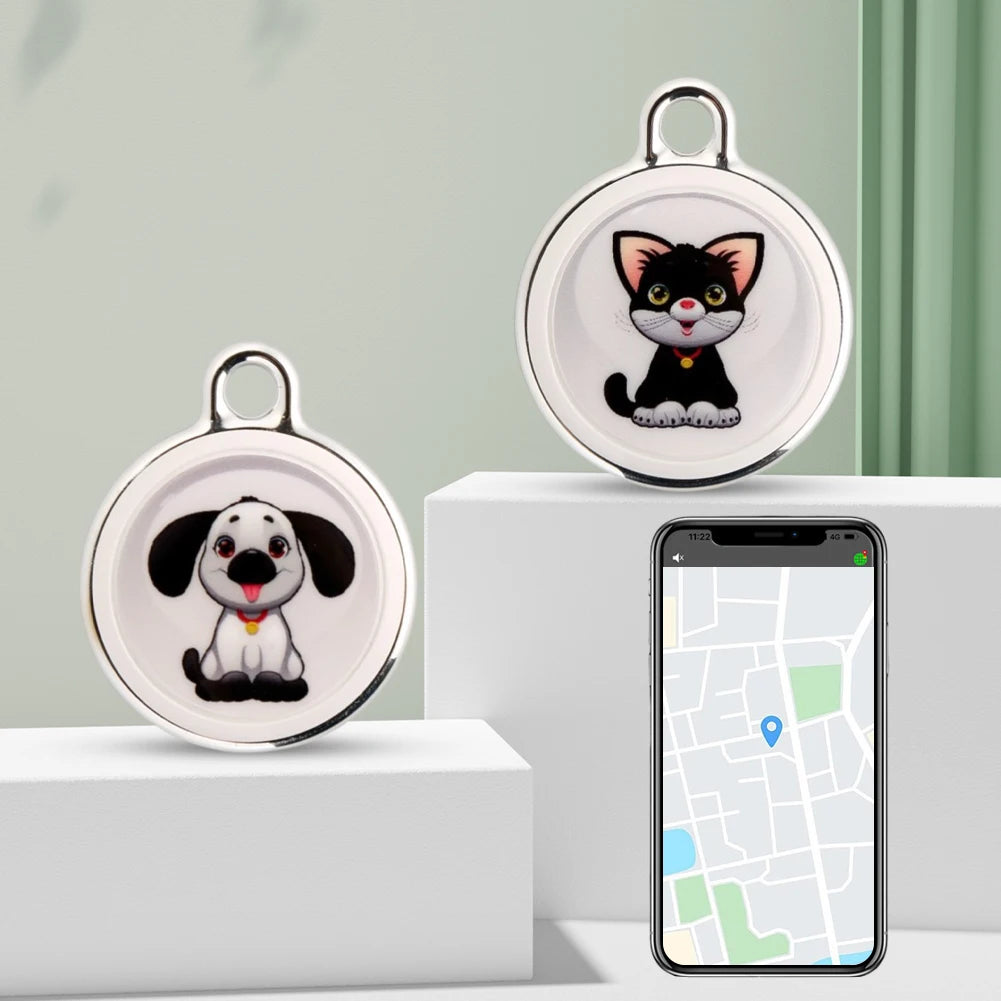 Pet Design Bluetooth Tracker Tag for Cats, Dogs, Keys & Bags