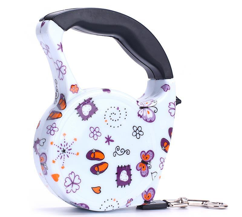 Laisse rétractable pour chien de 5 m