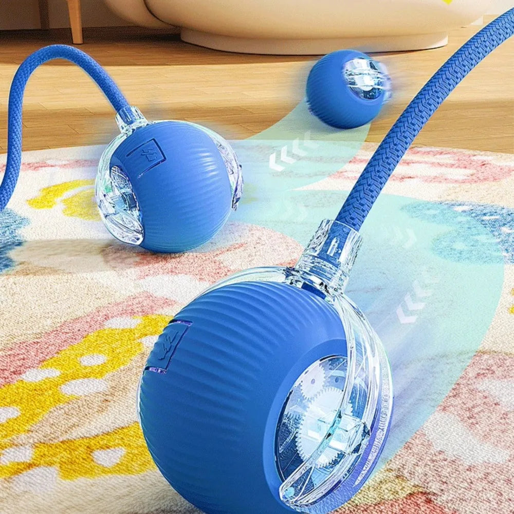 Automatic Rolling Ball Cat Toy - Rechargeable