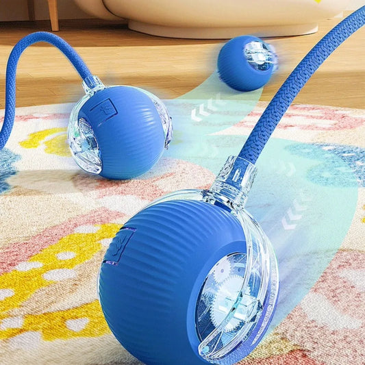 Automatic Rolling Ball Cat Toy - Rechargeable