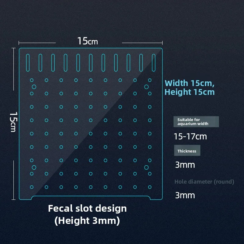 Acrylic Fish Tank Divider & Partition Board