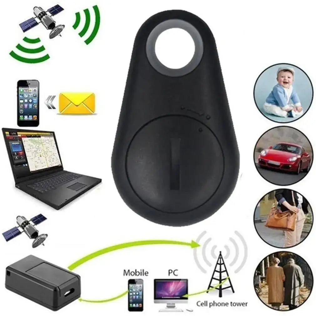Bluetooth Anti-Lost Tracker Tags for Pets, Keys & Bags — Single to 5-Pack