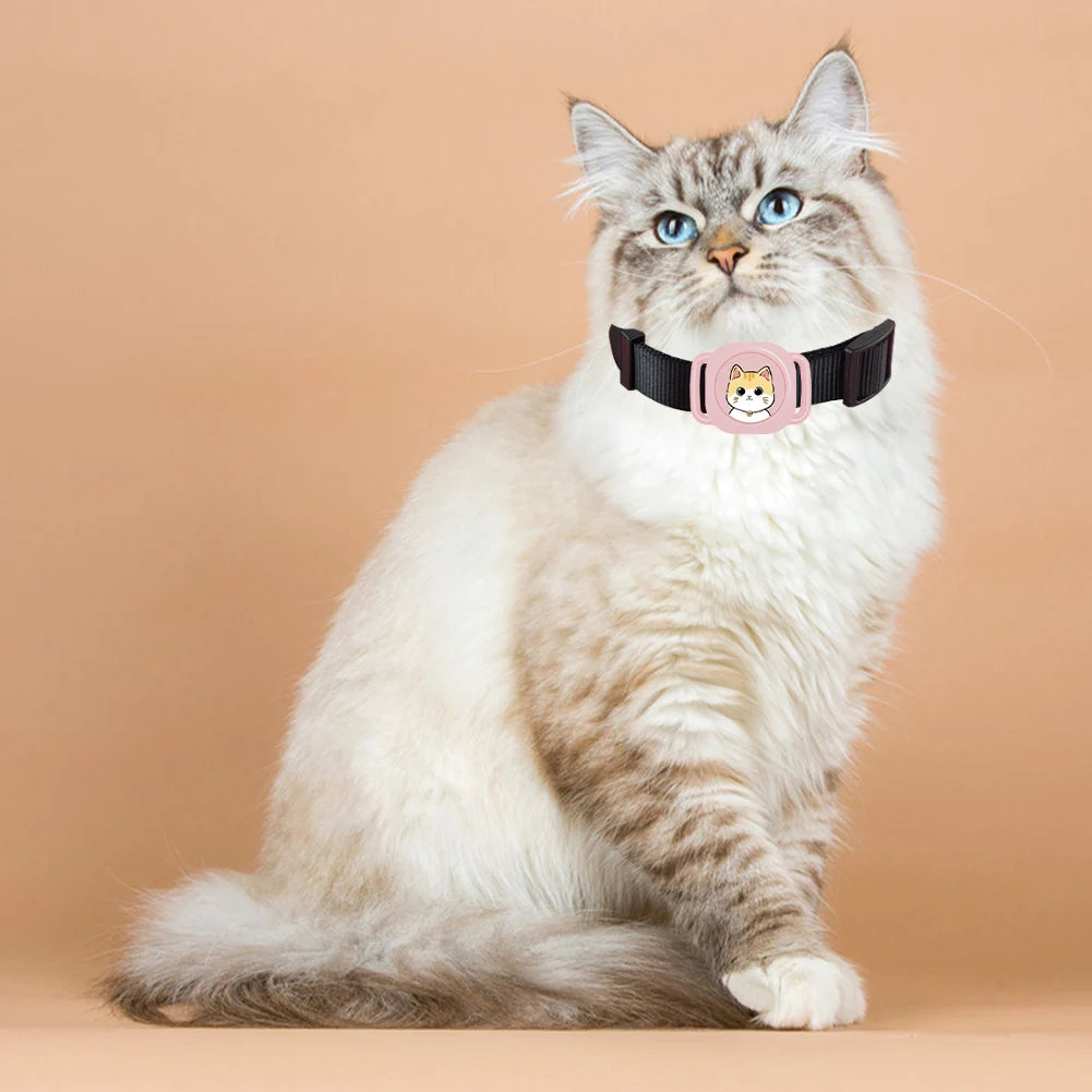 Bluetooth Anti-Lost Pet Tracker with Collar for Dogs & Cats