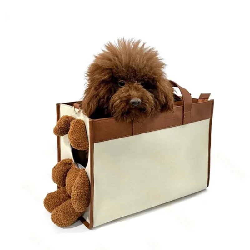 Pet Travel Carrier Handbag – Portable Tote Bag for Cats & Dogs, S/M/L