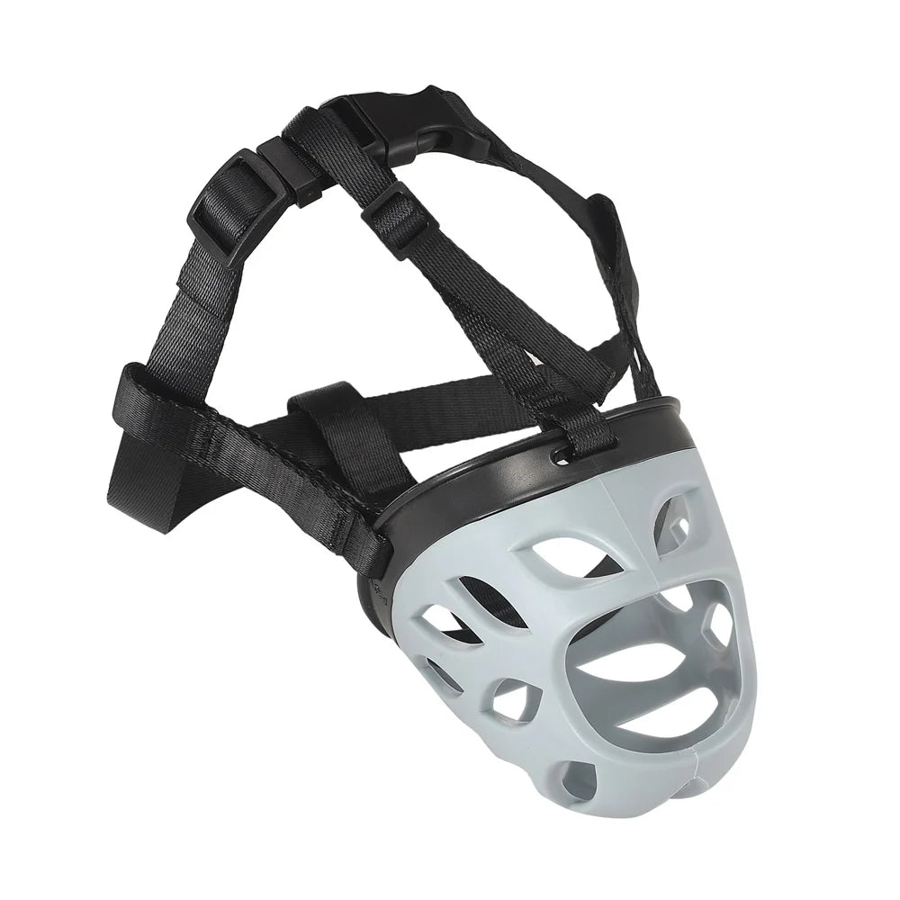 Breathable Anti-Bite Dog Muzzle with Open Nose