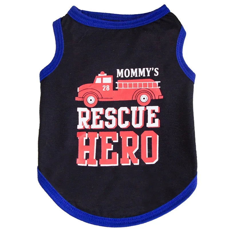 Summer Cotton Vest for Cats & Small Dogs