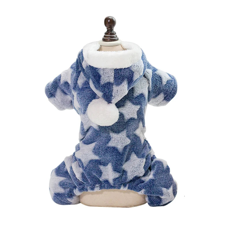 Thickened Fleece Cat & Dog Jumpsuit