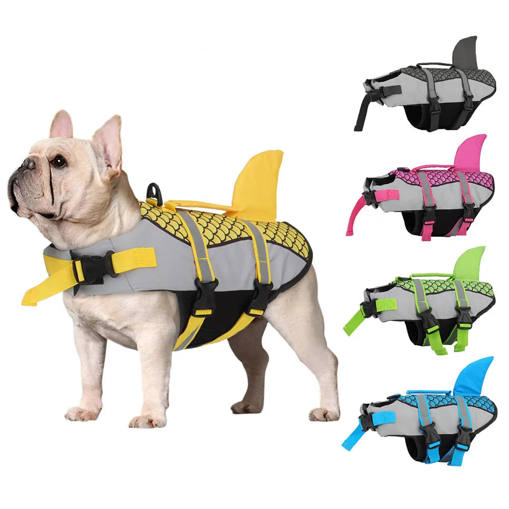 Shark Swim Vest & Life Jacket for Dogs