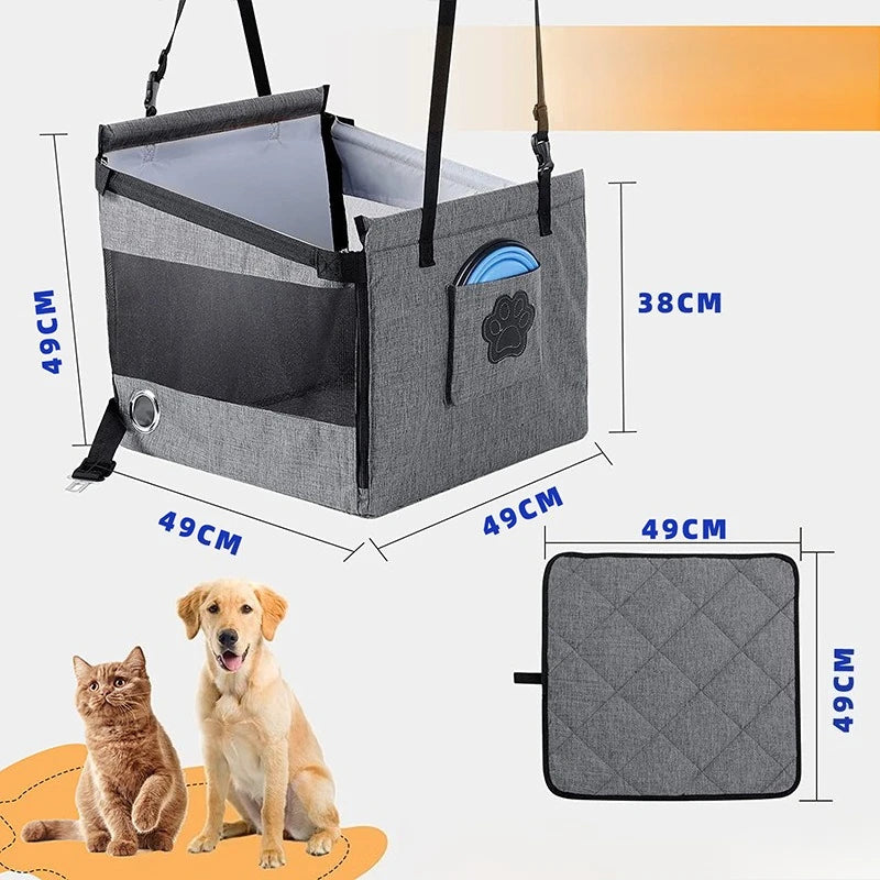 Portable Dog Car Seat & Carrier