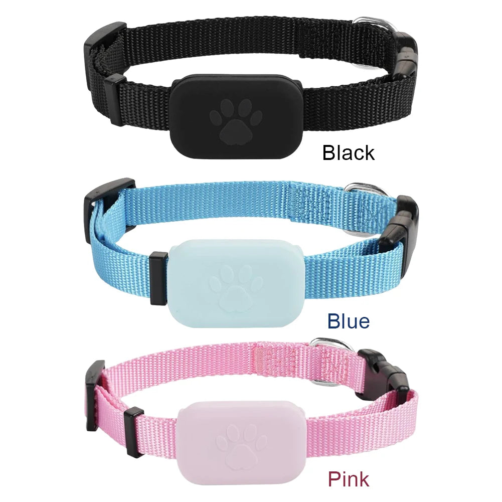Smart Pet Locator with Silicone Collar for Dogs & Cats — 6-12 Month Battery