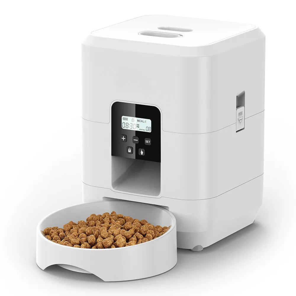2L Automatic Pet Feeder with App Control & Camera — WiFi Timed Food Dispenser for Cats & Dogs