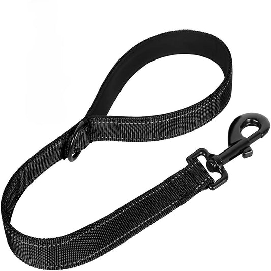 Short Dog Leash 30cm - Heavy Duty Bite Resistant Walking Lead