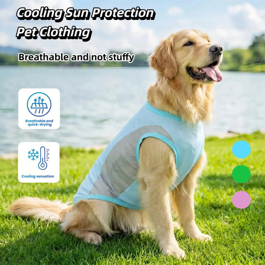 Reflective Cooling Vest for Dogs & Cats