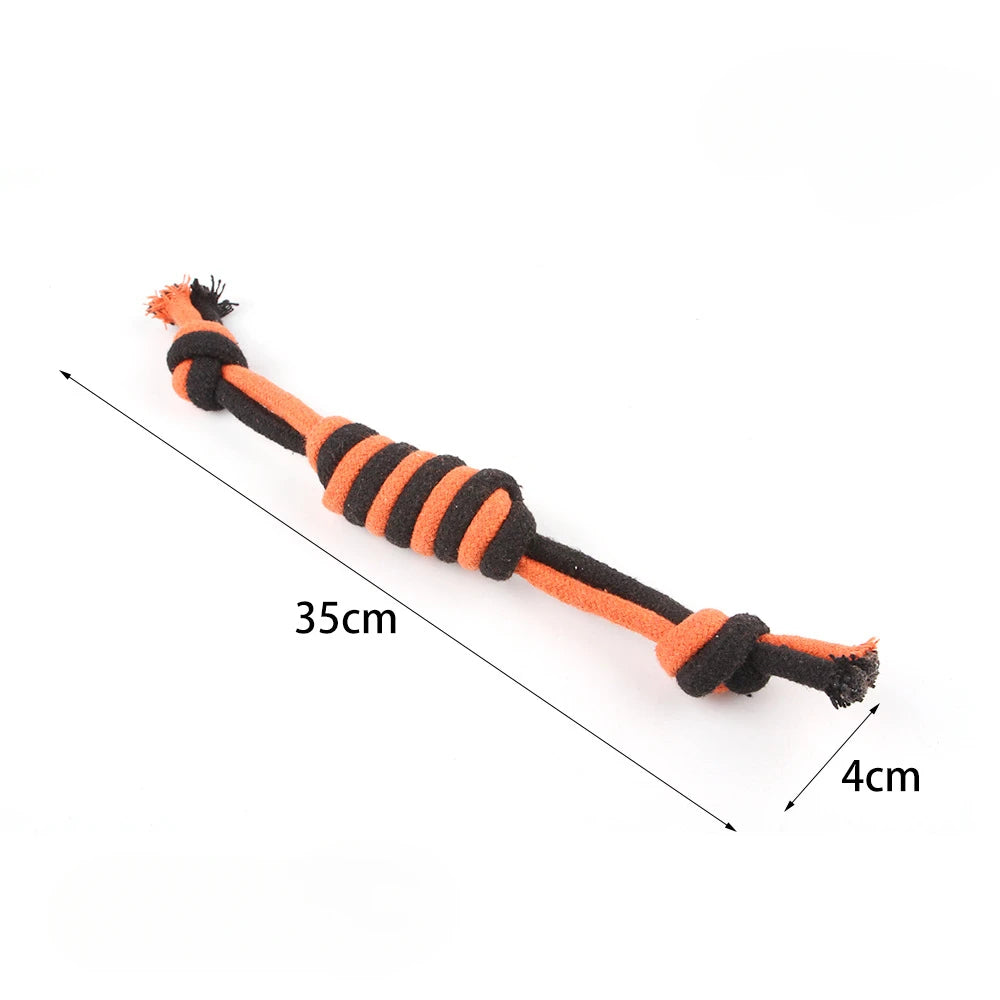 Cotton Rope Dog Toy for Teeth Cleaning and Chewing