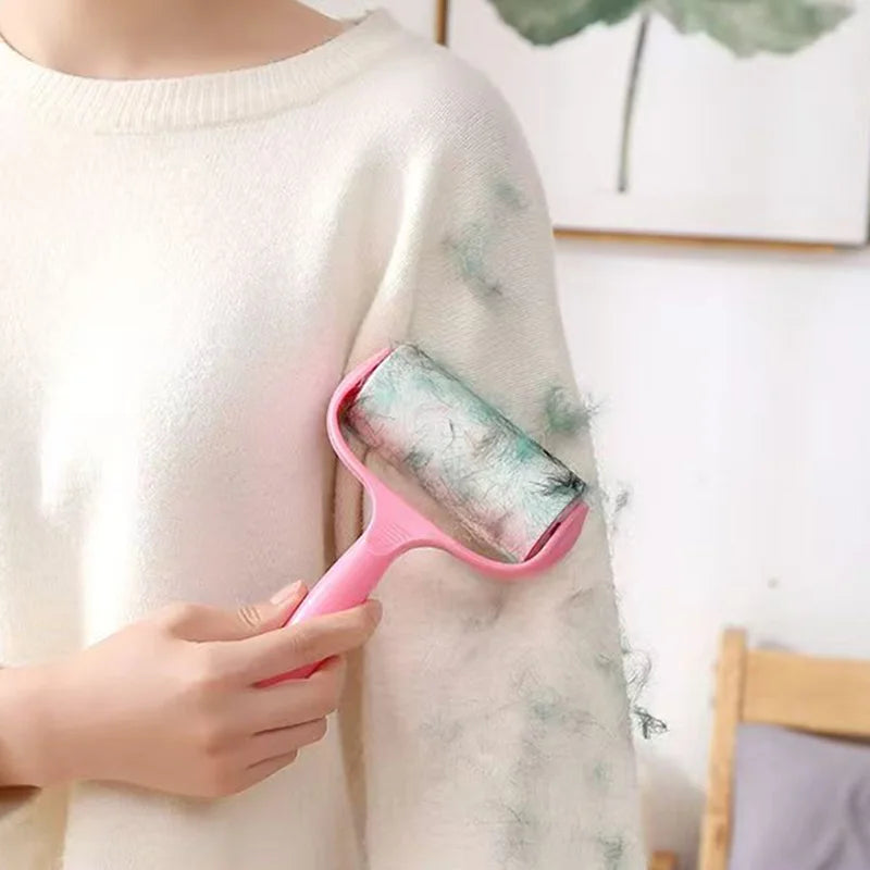 Pet Hair Lint Roller with Tear-Off Refills