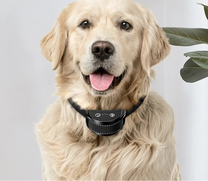 Rechargeable Dog Training Collar — Waterproof Anti-Bark Device with Smart Control